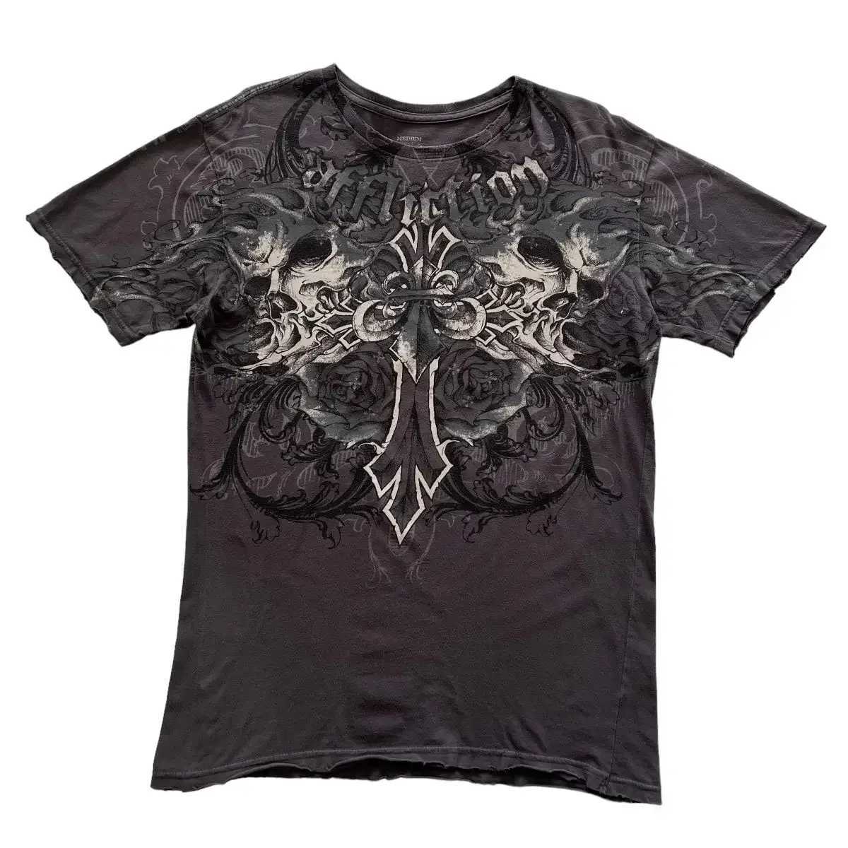 New Arrival Y2k Pain T-Shirt Hip Hop Skull Graphic New Harajuku Round Neck Oversized T-Shirt Short Sleeve Tops Gothic Clothing Street Wear Z250504