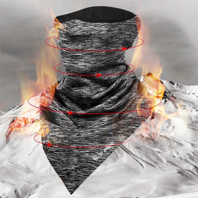 WEST BIKING Bicycle Face Mask Hood Neck Winter Thermal Hiking Scarf Breathable Bike Mask Fleece Warm Windproof Ski Cycling Mask S251110