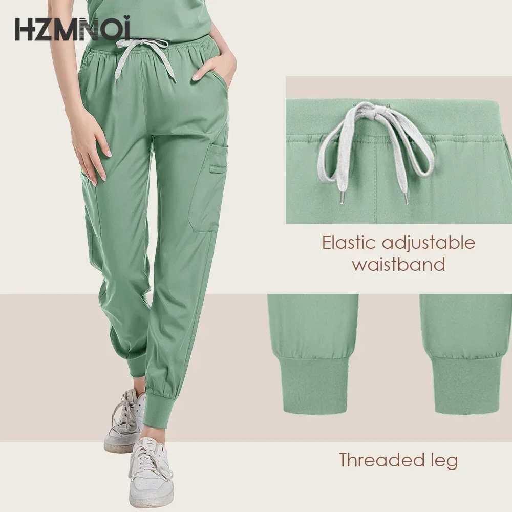 Hot Sales Scrub Sets Women Lab Coat Healthcare Operating Room Surgical Gown Breathable Workwear Hospital Accessories Nurse Scrub X250410