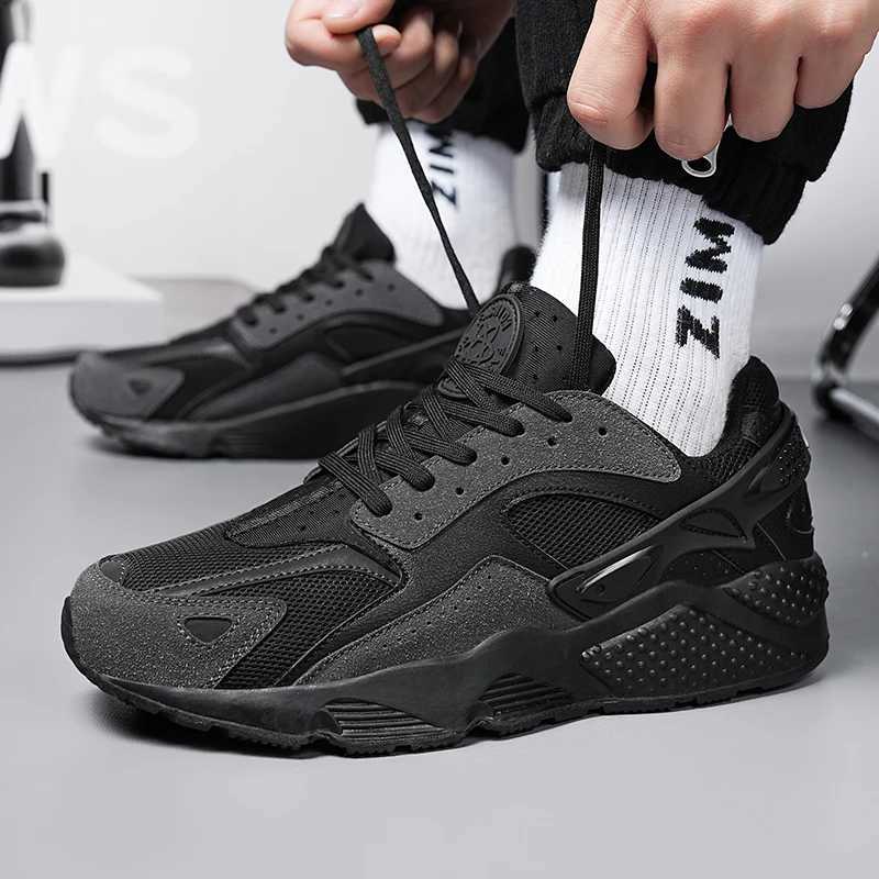 Mens sports shoes mens casual shoes running shoes anti slip tennis shoes breathable outdoor fashion sports shoes M250411