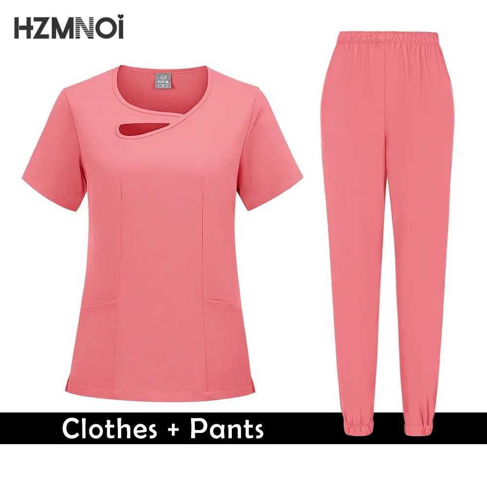 Hospital Scrubs Sets Nurse Accessories Medical Clothing For Women Work Uniforms Dental Clinic Beauty Sn Spa Workwear Overalls X250410
