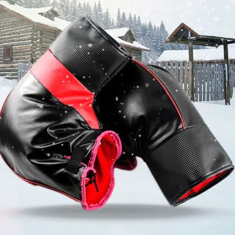 Motorcycle Handlebar Muffs Winter cycling gloves Motorcycle Hand Protector Mitts Thick Warm Grip Handle Bar Muff Rainproof S25118