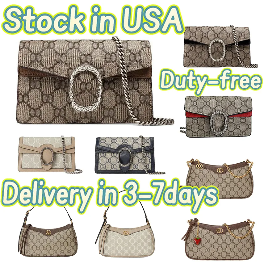 Designer bag Classic Luxury bag Chain crossbody bag Fashion Plaid Flowerd Wallet Vintage Ladies Brown Leather Handbag mini shoulder bag Bags Trendy Styles