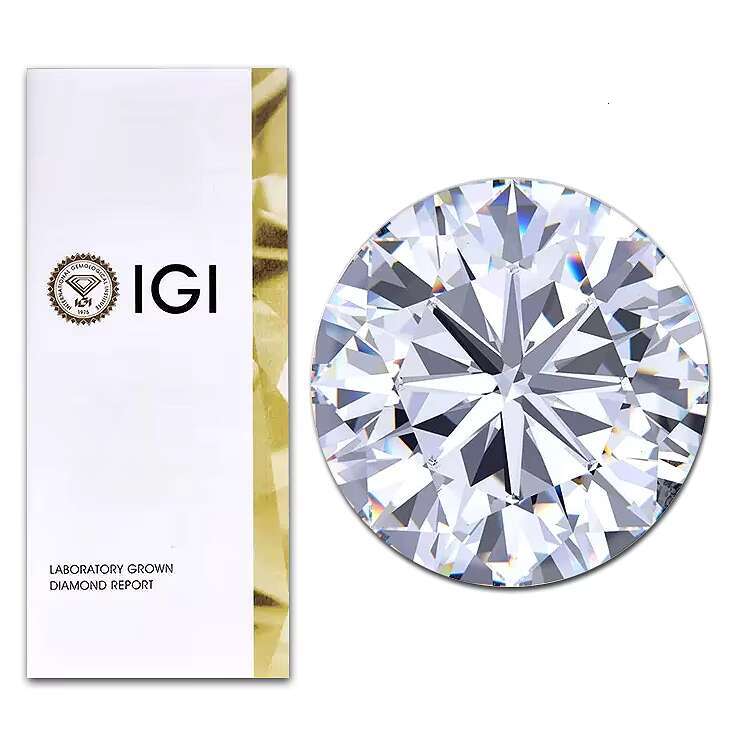 IGI 3.21 Ct VS1 Lab Grown White Diamonds Radiant Emerald Shape round Engagement Rings for Jewelry Making Loose Diamonds