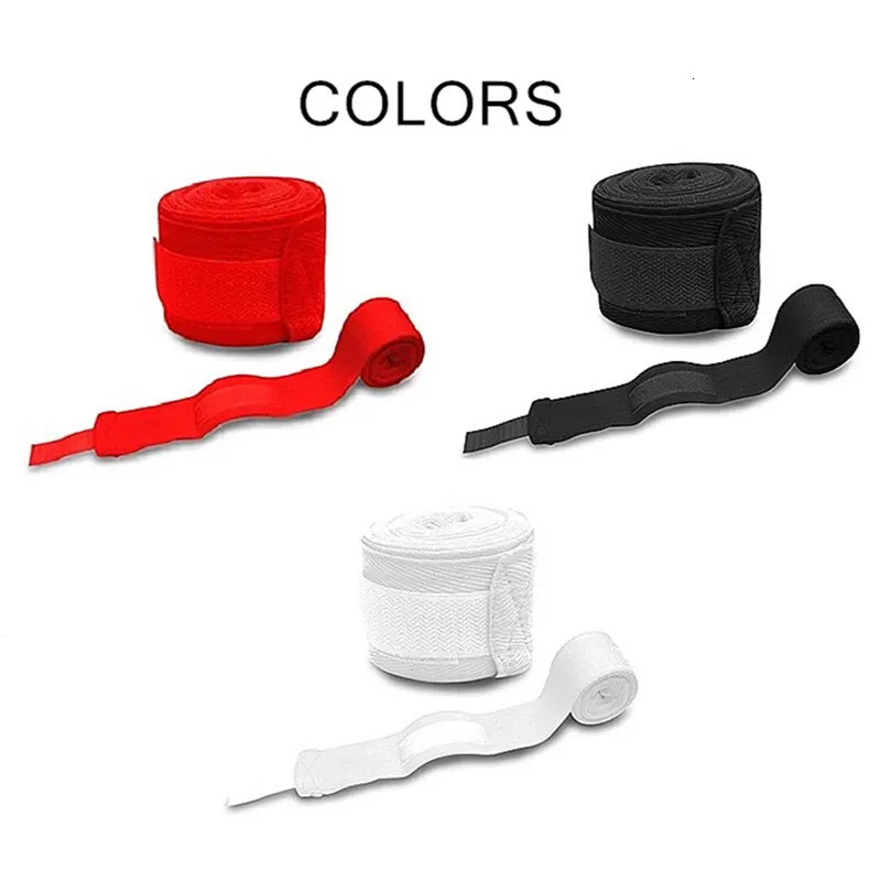 2 Rolls 25M Cotton Boxing Bandage Sports Strap Sanda Gauntlets MMA Hand Gloves Wraps Belt Wraps Bandage For Competition 251107