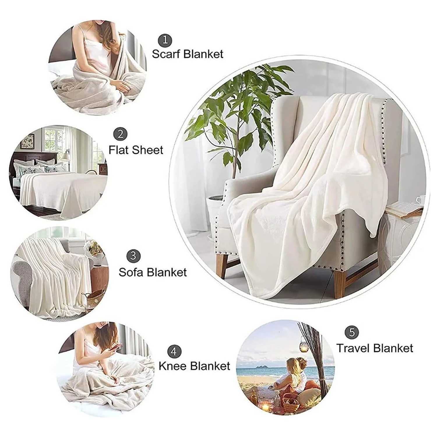 Custom photo blanket - retro flannel heart-shaped patternall seasons family gift - Christmas and anniversary blanketsouvenir C251111