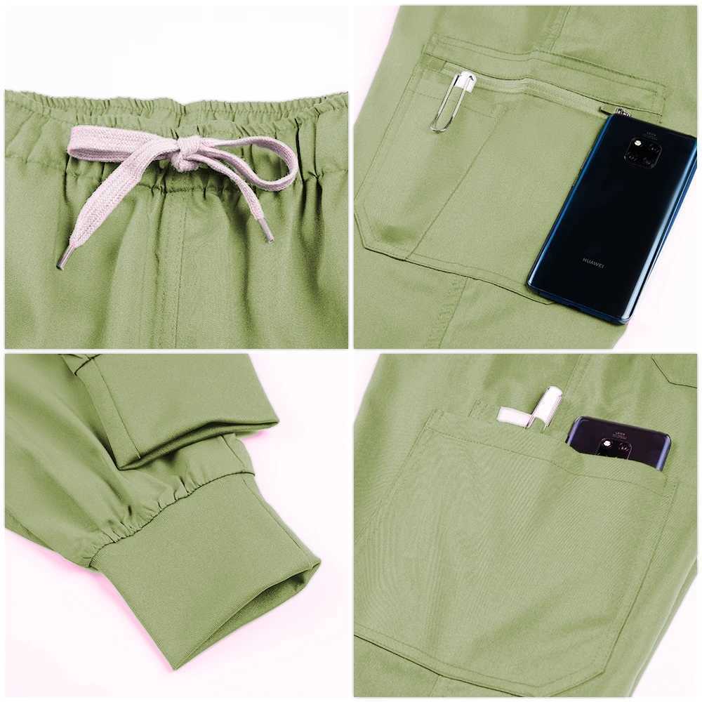 Medical Surgery Uniforms Women Scrubs Sets Hospital Doctors Clothing Nurses Accessories Dental Clinic Beauty Sn Workwear Suit X250410