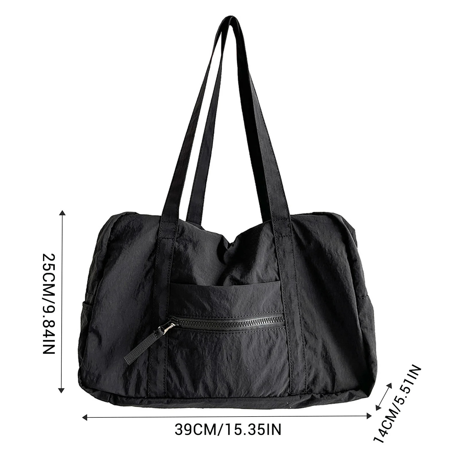 Simple Carry On Travel Tote Bag Large Capacity Weekender Overnight Duffle Bags Trendy Sports Fitness Bags for Women Girls 251110