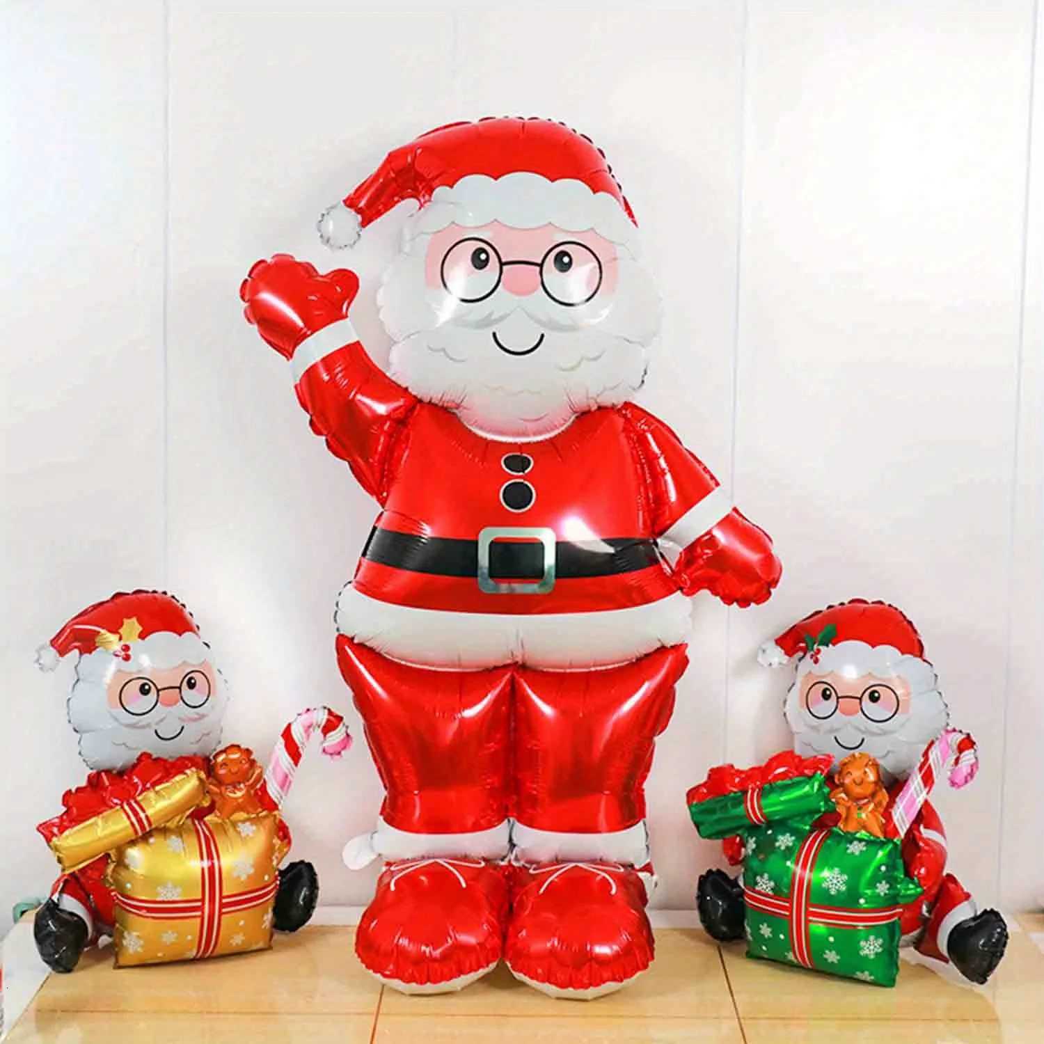 Christmas Giant Santa Claus Birthday Party Decoration - Giant Santa Claus Christmas New Year Wedding Party Decoration Y251111