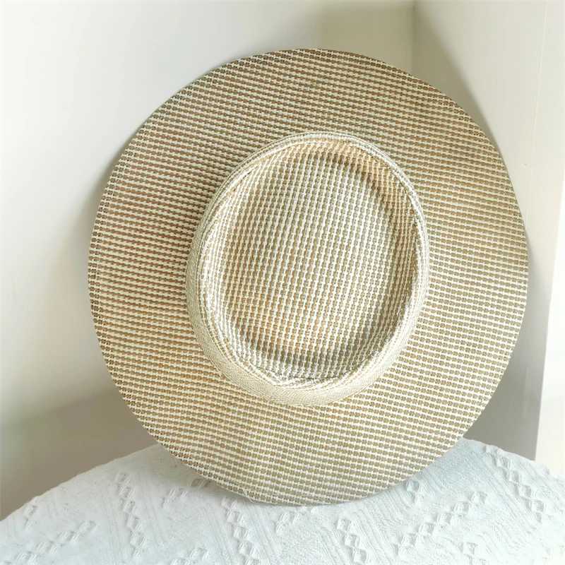 summer straw hat for women bower spring fedora hats elegant hat ladies sun hat beach basin hats summer jazz hat panamaC250411