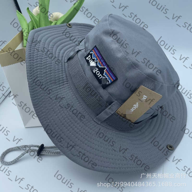 Summer Outdoor Fisherman Hat Hiking Sun Mens Big Circumference H250411