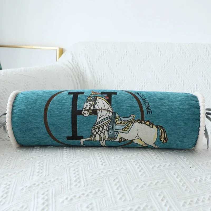 Luxury Living Ro Sofa Chenille Cylindrical low Nordic Style Candy Shape low Bedro Backrest Waist Cushion Removable C251111