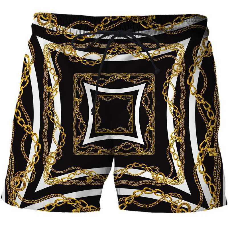 3D printed luxury beach shorts for men a must-have for Hawaii vacation swimming trunks for leisure fitness center surfing swimsuit childrens board ice