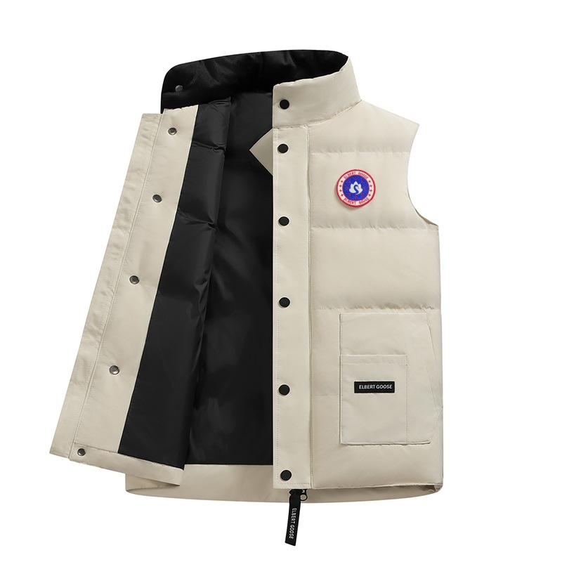 Designer Men's Down 80% Fleece Filling For Warmth Thickened Winter Jacket White Duck Feather Casual Sports Style Couple's Zipper Closure Oth