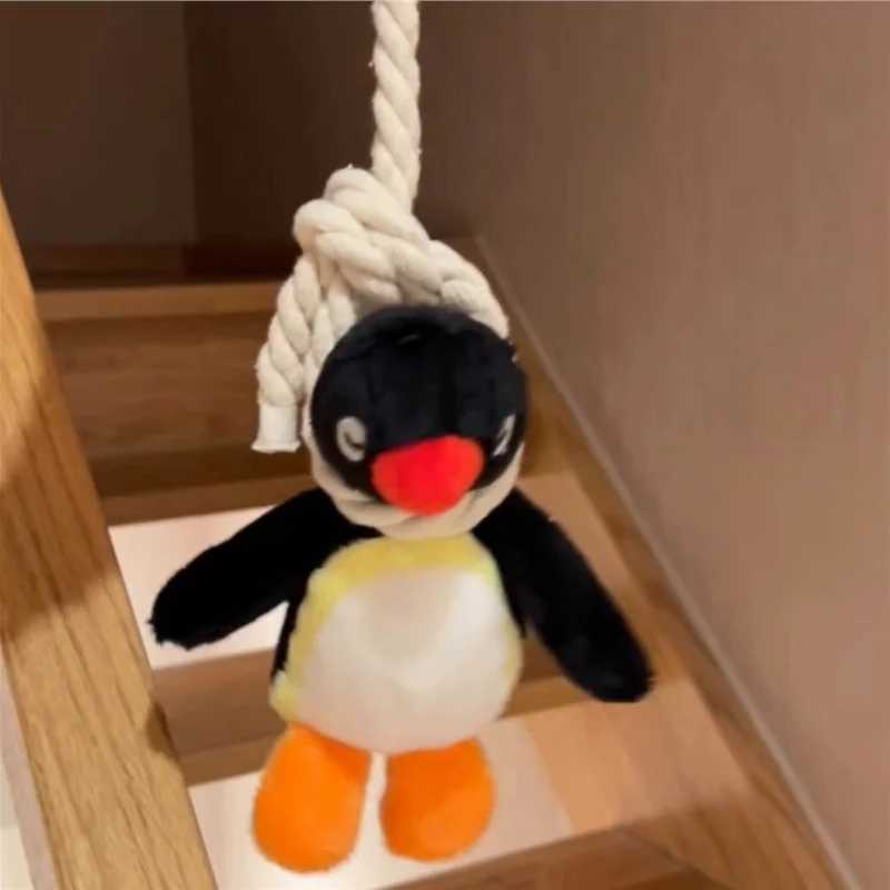 Penguin pendant plush pendant fun cute and lively penguin doll toy keychain creative exquisite gift backpack decoration plush doll W250411