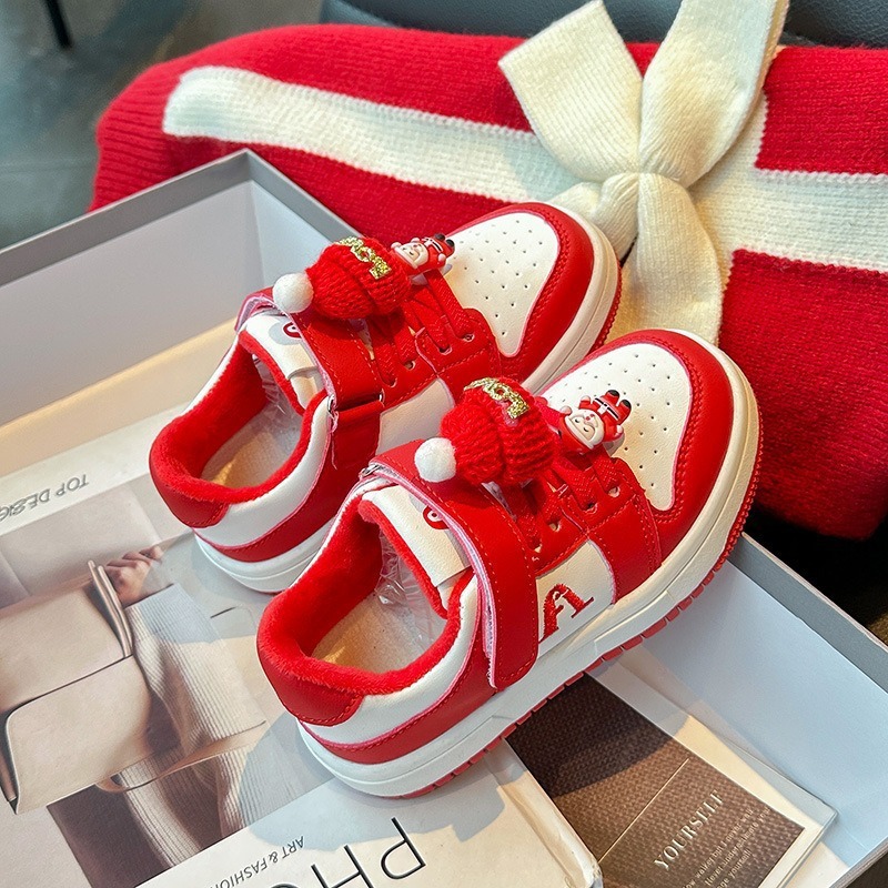 Children Shoes Boy Sports PU Leather Toddler Casual Sneakers Kidszworld Kids Tennis Skateboard Shoes Girl Walking Soft Shoe For Seasons 27 - 37 K0228