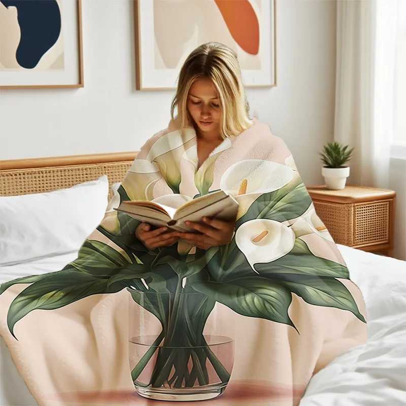 1pc 2025 Autumn Winter New Blanket - Taylor Walz Printed Sofa Bed Beach Camping Outdoor Nap Throw Blanket Lightweight Travel C251111