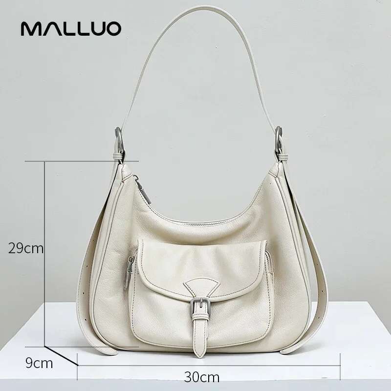 Designer Bag Women Cowhide Real Shoulder Bag Ladies Natural Cow Leather Handbag Female Large Capacity Fashion Design Bags
