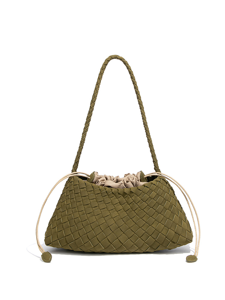 free shipping designer bags New Arrival Women's Premium Versatile Suede Faux Fur Woven Retro Matte Crossbody Bag