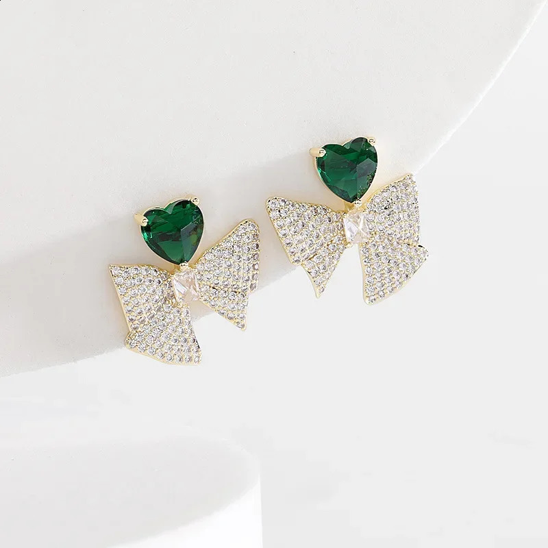 Niche Sensibility Elegant Sweet Simple Earrings S925 Silver Needle Bow Earrings Fashion Jewelry 250409