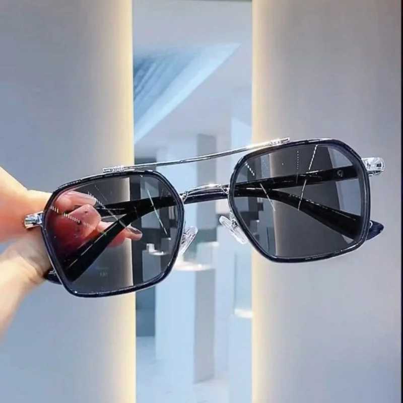 Female/Male Photochromic Sunglasses Metal Frame UV400 Fashion GlassesT250411