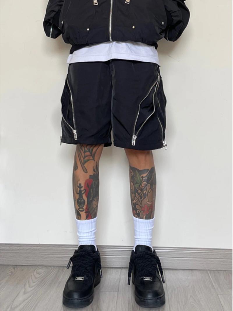 Men's Shorts American Style High Street Wind Men Vibe Workwear Short Pants Harajuku Casual Tooling Outdoor Five-point Pants Summer