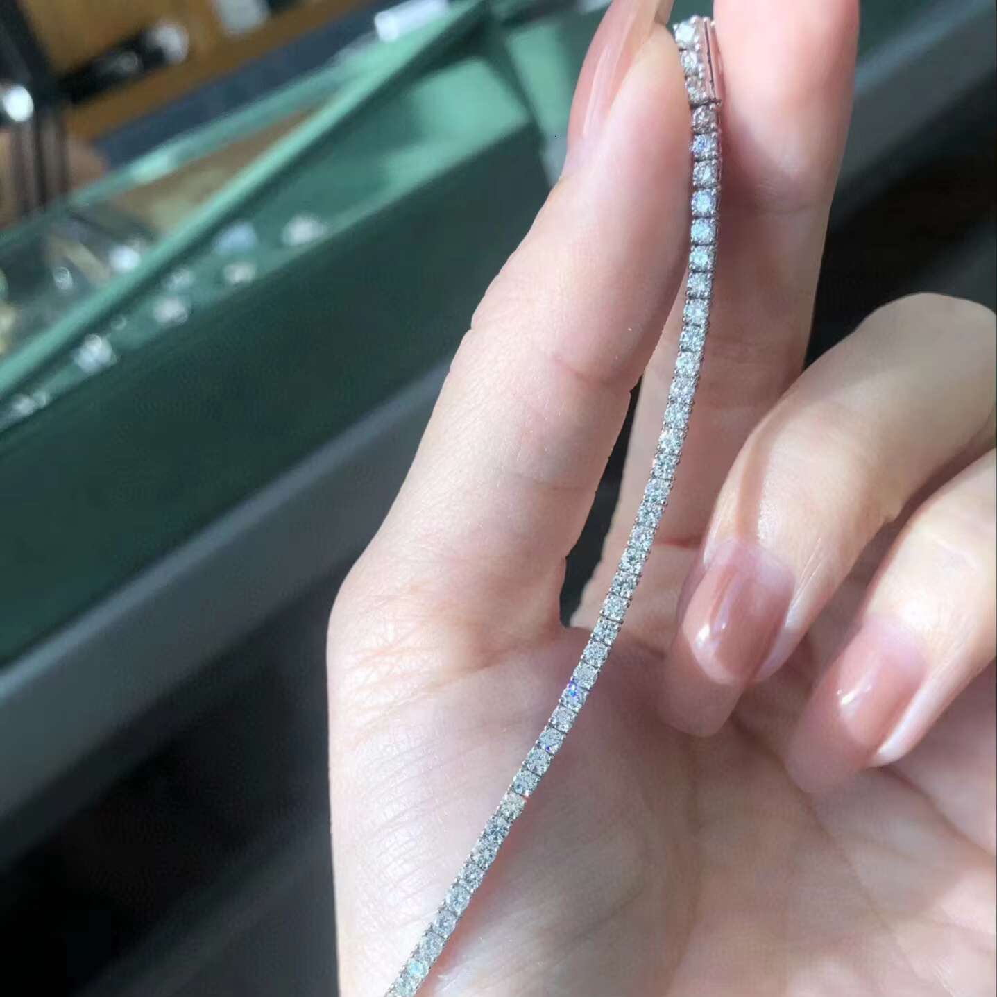 Custom Wholesale Classic 18K Gold 925 Sterling Silver Bracelet Pulseras Lab Grown Diamonds CVD Fine Jewelry GIA Certified