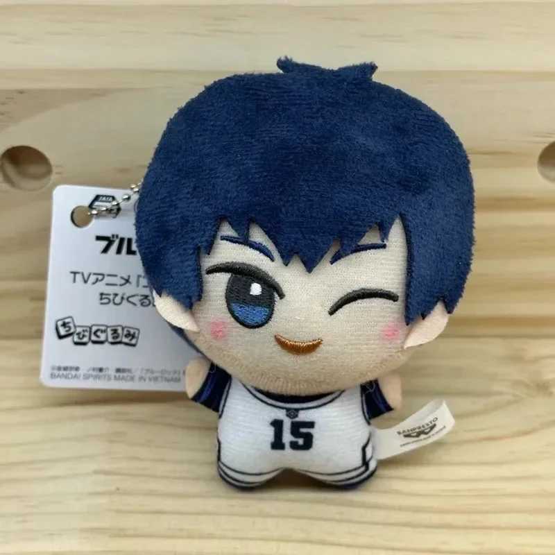 10cm New Blue Lock Plush Pendant Keychain Yoichi Isagi Nagi Seishiro Mikage Reo Rin Itoshi Sae Action Doll Toy Bag Gift W250411
