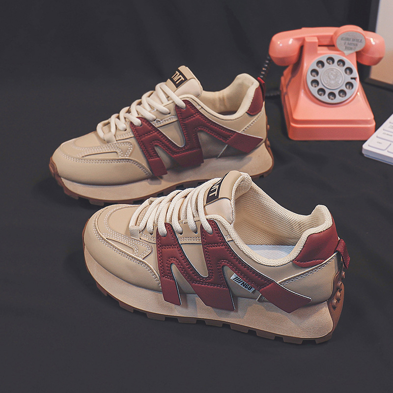 Free shipping spring and autumn new students all casual shoes women sports shoes 2025s hot