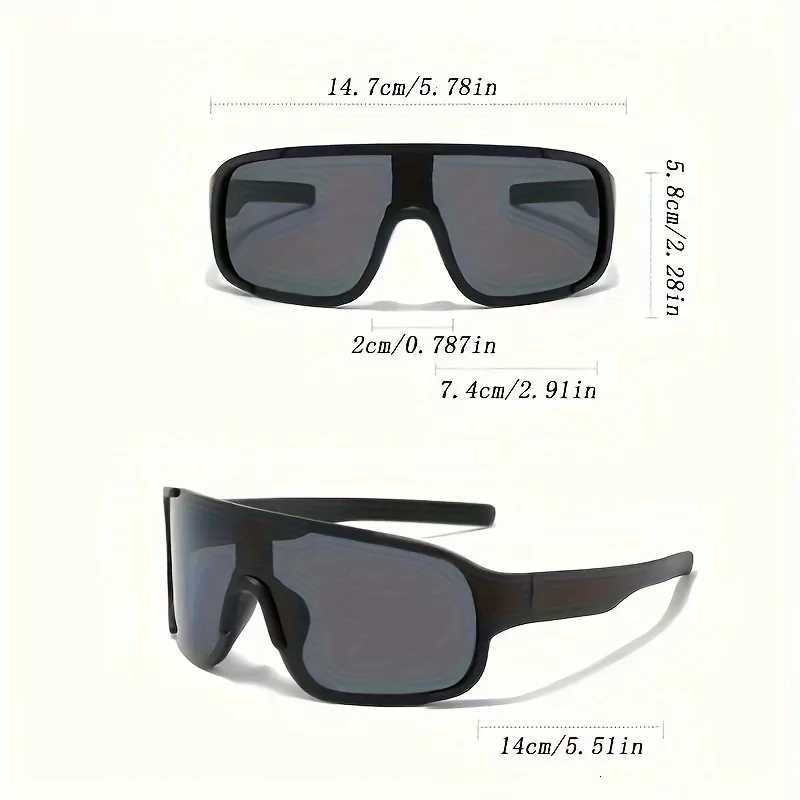 1pc unisex ski glasses PC frame with AC lenses durable pp material non-prescription white-MENS outdoor sports eyewear K251110