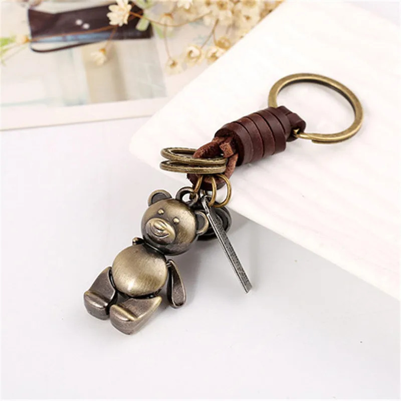 LETAPI Keychain Bear Keychain For Women Punk Assassins Creed Vintage Jewelry Metal Pubg Anahtarlk Birthday GiftS 251110