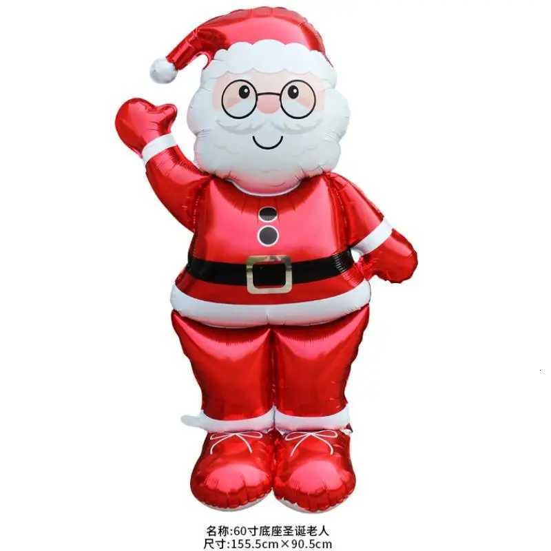 Christmas Merry Christmas Theme Santa Claus Large Christmas Tree Elk New Year Party Decoration Balloon Winter Party Decoration Y251111