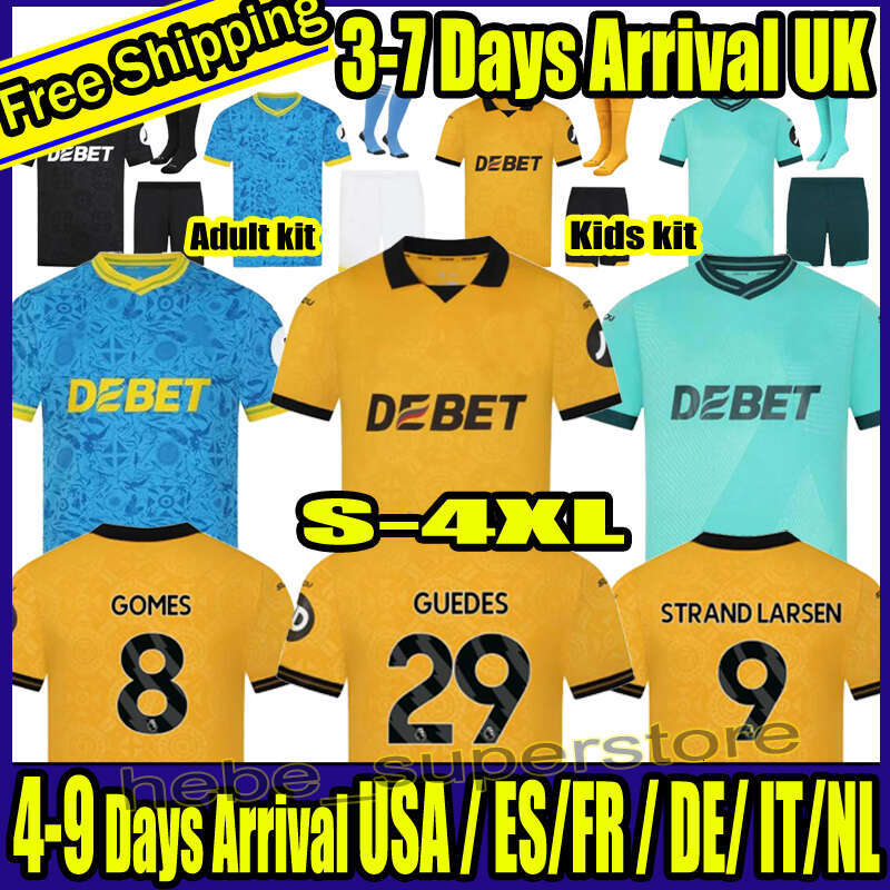 S-4XL 2025 26 WoLvErHaMpToNes WoLvEs soccer jerseys NETO HEE CHAN CUNHA KALAJDZIC AIT-NOURI N.SEMEDO JOSE SA S.BUENO GOMES DAWSON SARABIA J. ARIAS football shirts
