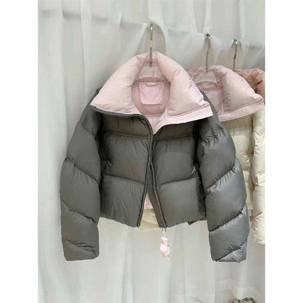 Women's Casual Quilted Jacket Winter Patchwork Lapel Loose Cotton-Padded Clothes New Chic Zipper Thicked Warm Overcoat