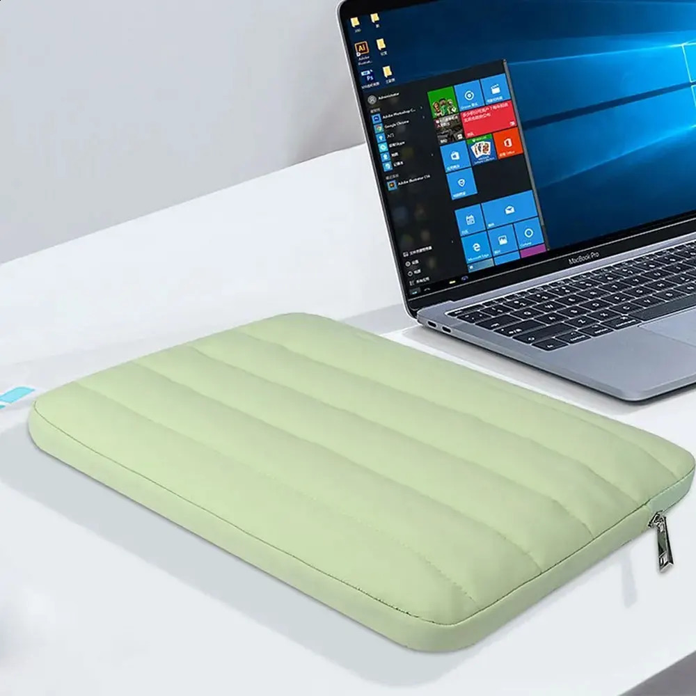 Puffy Laptop Bag for 9-13 inch Notebook Case fit 14.2 Air Pro Tablet Waterproof Portable Travel Carrying PC Handbag 250407