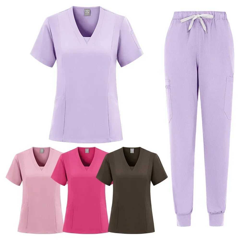 Operating Room Medical Uniforms Matte Hospital Work Matte Set Nursing Supplies Nursing Dental Surgical Dresses Work Clothes X250410