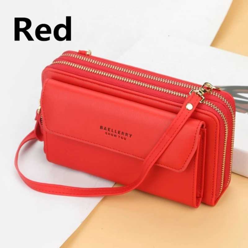 Brand Women Long Wallet PU Leather Money Clutch Handbags Big Zipper Purses For Cash Card Holders Shoulder BagsT251110