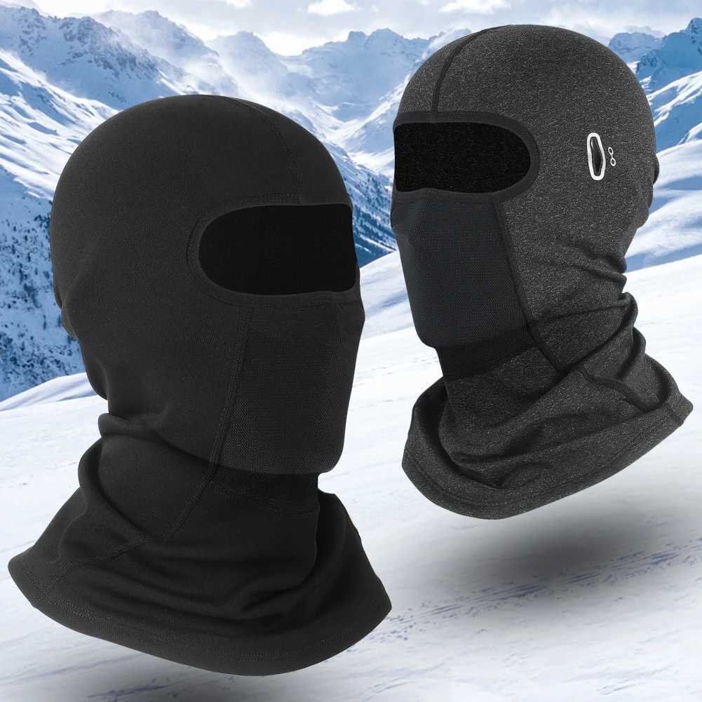 Winter Warm Cycling Mask Breathable Thermal Biking Mask Windproof Motorcycle Helmet Balaclava Neck Cover Men Women Ski Mask S251110