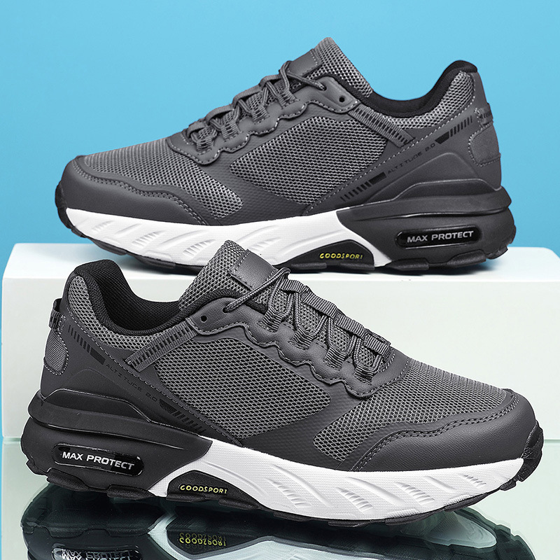 Free Shipping 2025 New Fashion Designer Sneakers Plus Size shock absorption and anti-slip Air Cushion running shoes for Men