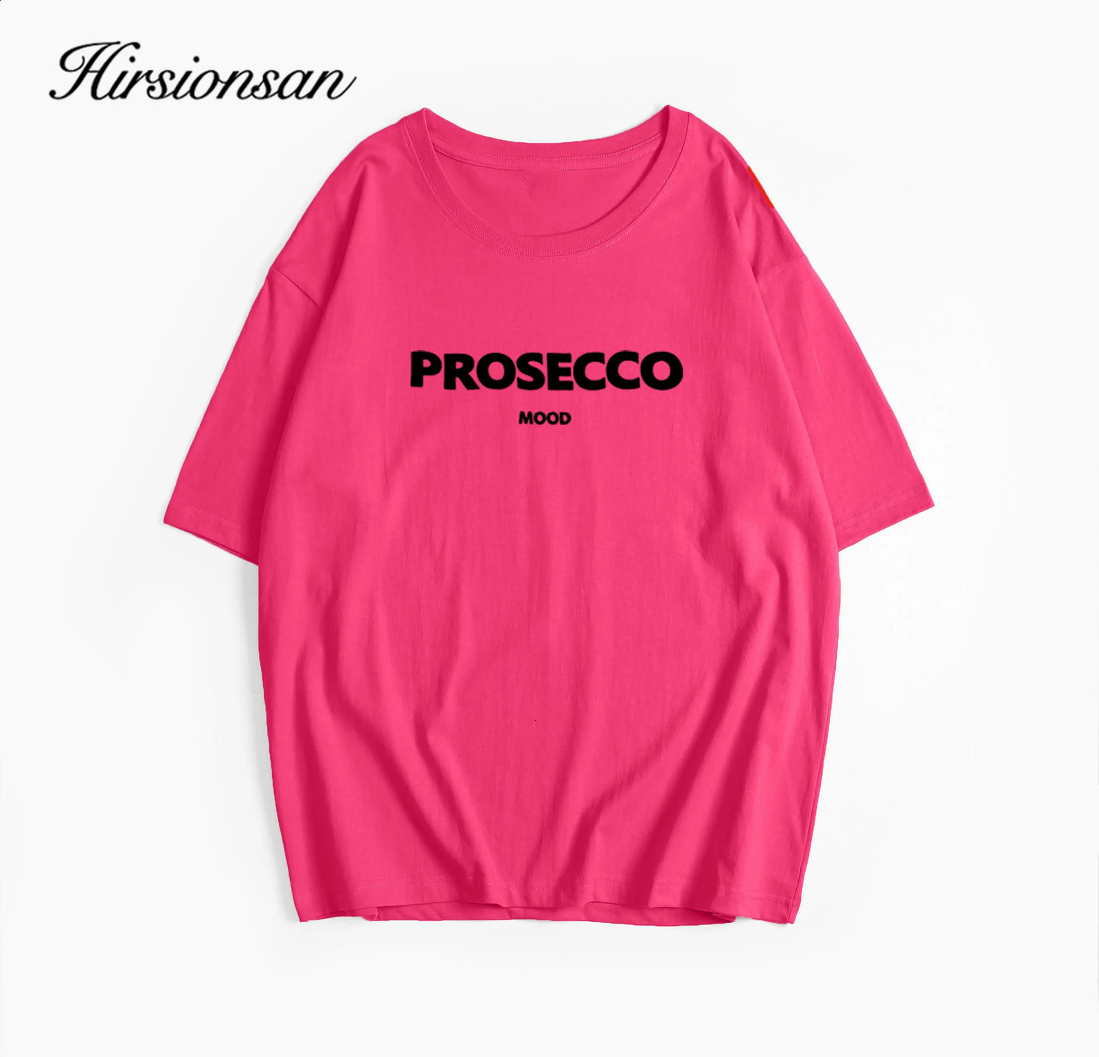 Hirsionsan NO COMMENT Letter Graphic Printed T Shirt Women Summer Oversize Female Clothing Elegant O Neck Cotton Lady Tops Y2k 250410