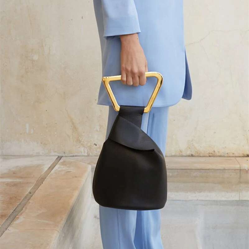Women Bag Lrregular Acrylic Handle Female High Quality Solid Lady Handbags And Purses Designer Bags Euro-American Style