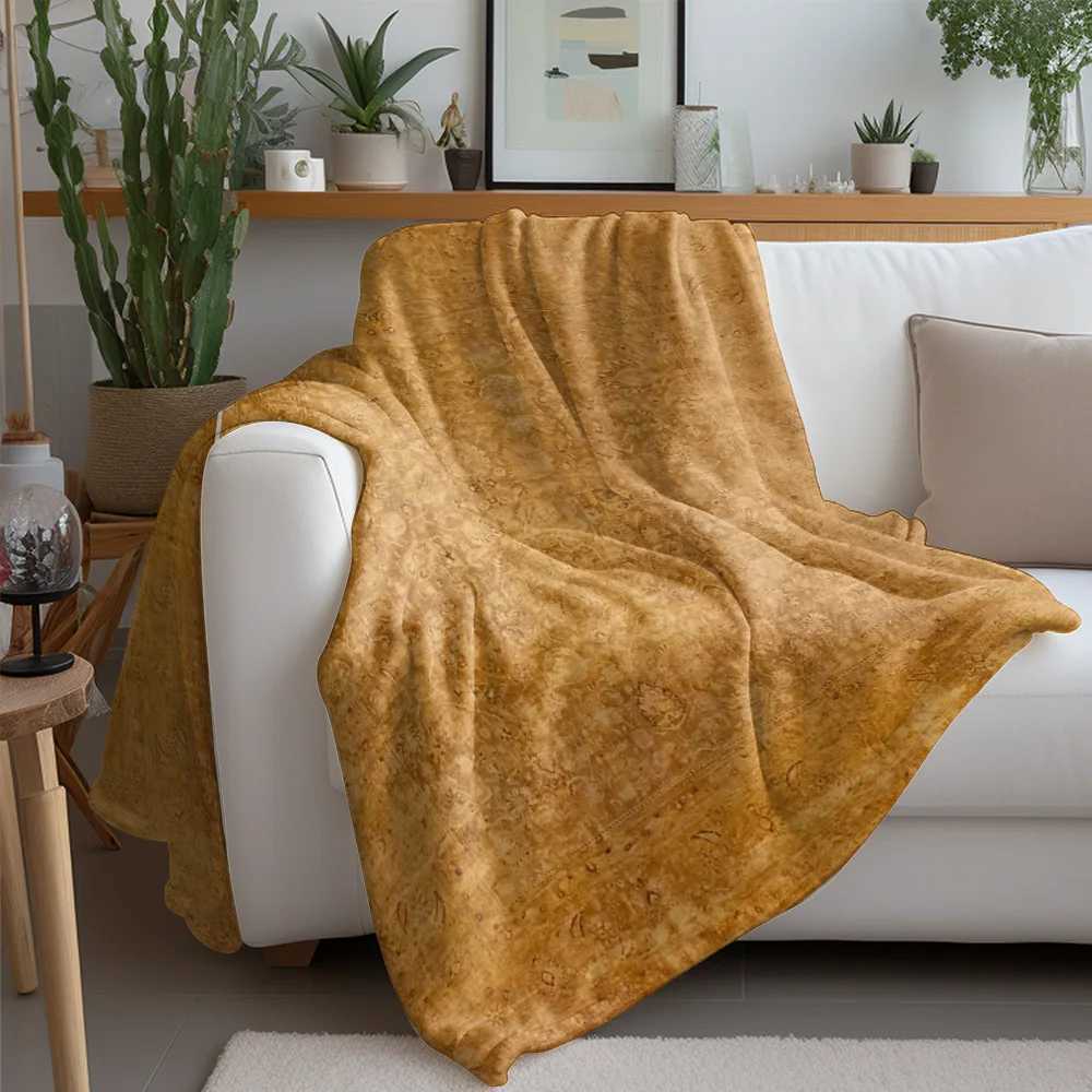 Warm Textured Faux Fur Throw Blanket Sofa Bed Living Room Decorative Rug Soft Plush Bedspread Cushion Cover C251111