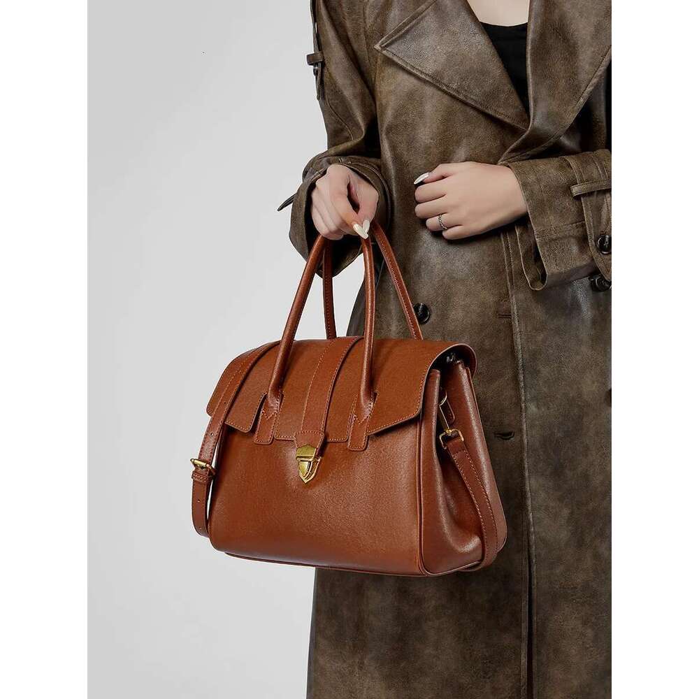 Designer Bag YANATARI Genuine Leather For Women Woman Shoulder Large Capacity Square Fashion Tote Bag Fashionable Handbag