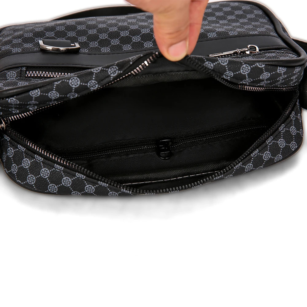 Mens Shoulder Bag Crossbody Korean Style Large Capacity Fashionable Outdoor Sports Handbag MultiLayer Business Backpack Ca 251110