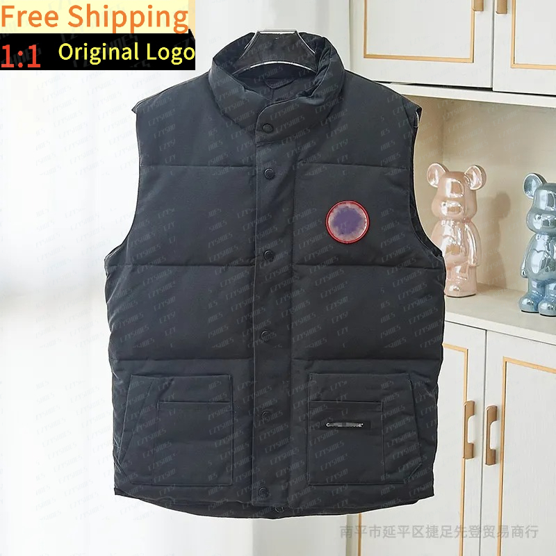 2025 Winter Warm Designer Vests Mens Womens Down Vests Casual Fashion Male Coat Female Jacket Hiver Mode Gilet Hommes Bodywarmer Veste Manteau red Label Outerwear