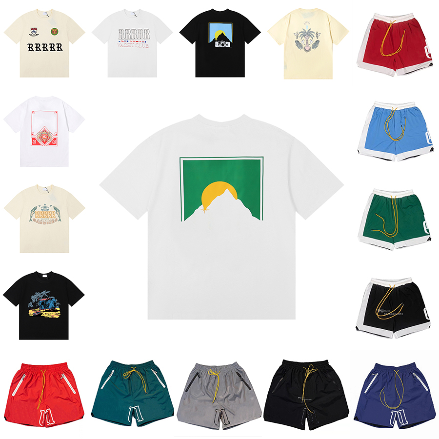 mens t shirt designer shorts summer fashion beach pants men high quality street draw rope 3m letter reflective hip hop short Designer t shirt US Size S-XL