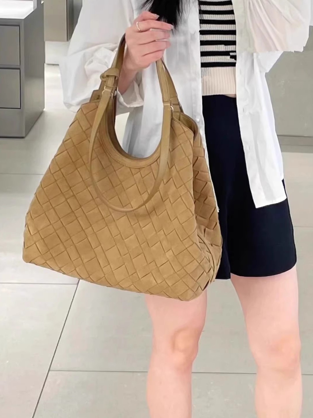 Retro Matte Large Capacity Tote Bags - Spacious Shoulder Handbags for Crossbody Use Z260124