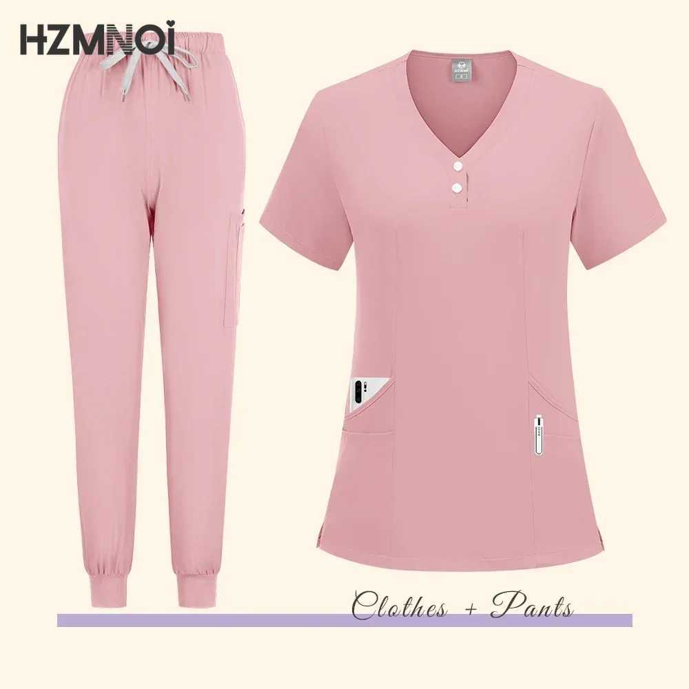 Hospital Surgery Clothing Medical Uniforms Women Scrubs Sets Doctors Nurses Accessories Dental Clinic Beauty Spa Work Clothes X250410