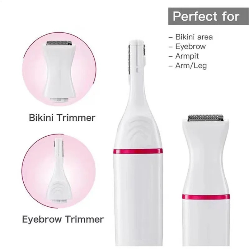 Portable 5-in-1 electric brushless trimmer for eyebrow body bikini facial hair remover multifunctional shaver 250410