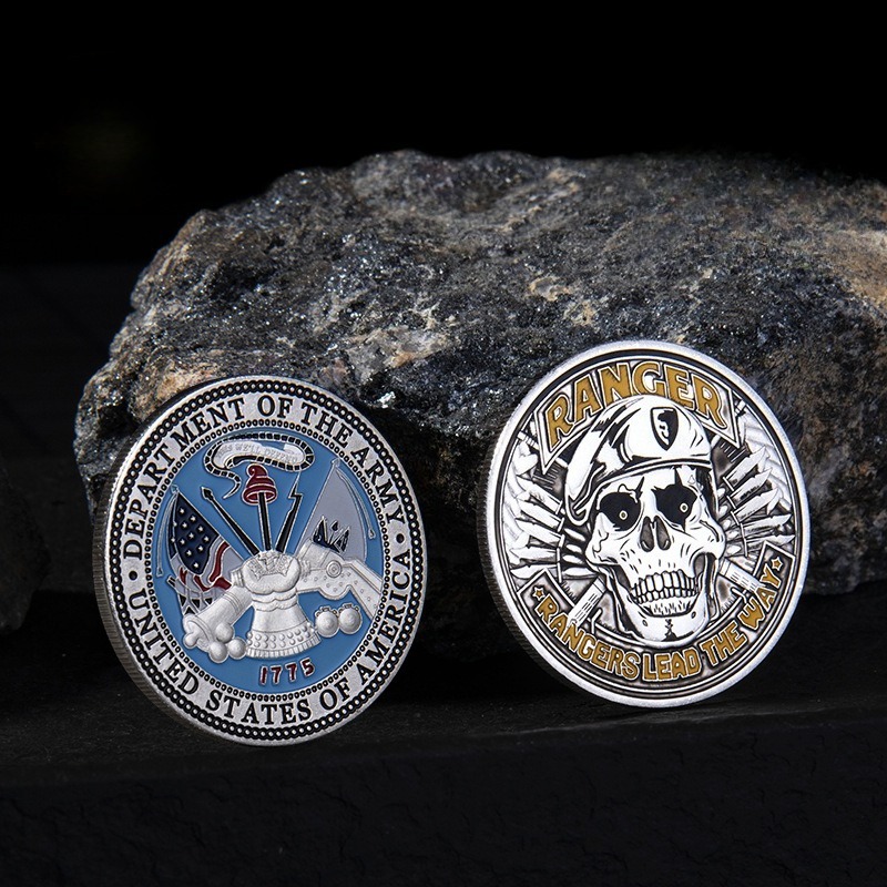 Manufacturer Metal 3d Double Side Plating Soft Hard Commemorative Souvenir Challenge Coin Custom